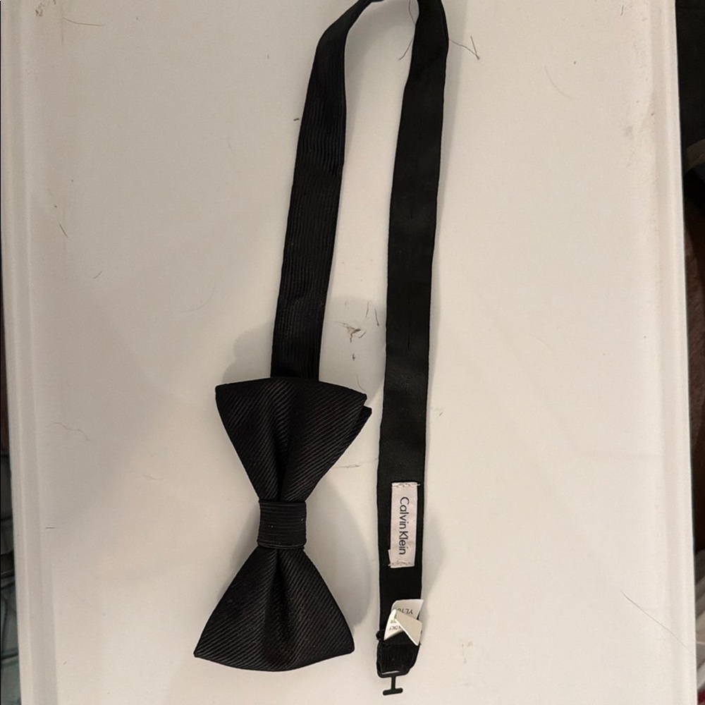 Black men’s Calvin Klein bow tie
